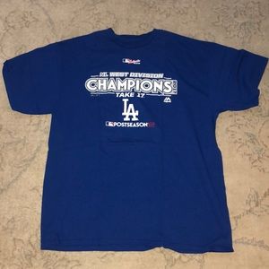 LA DODGERS 2017 CHAMPION SHIRT *NEVER WORN*